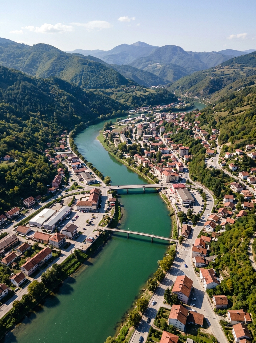 Goražde na Drini - Industrijski centar